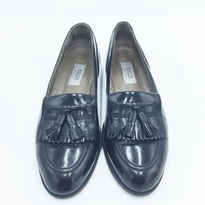 BALLY Loafers Kiltie & Tassel 11M Mens Dress Shoes